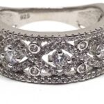 Cloudy cubic zirconia