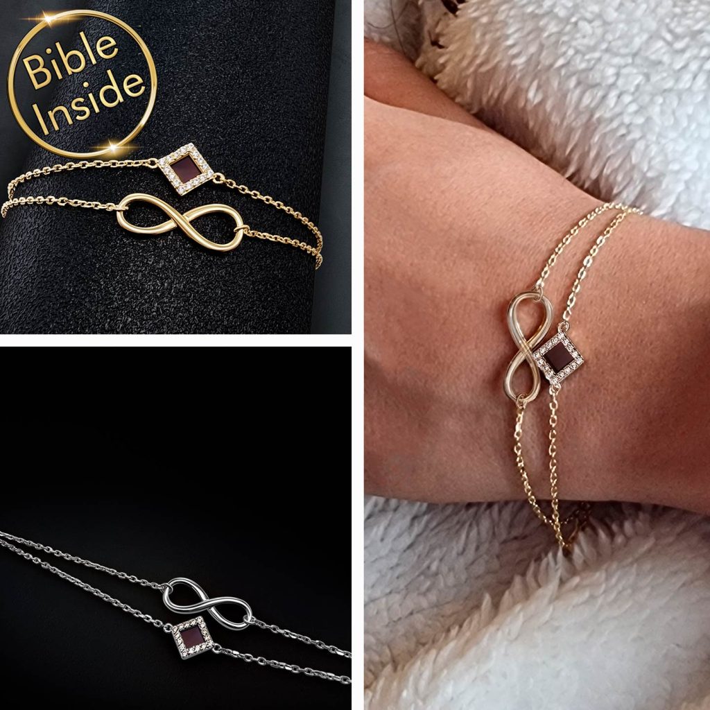 Bible Verses Bracelet Featuring Entire Bible Inside Elegant Design - My Nano Jewelry